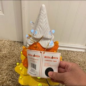 candy corn light up tree